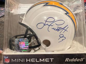Luis Castillo Signed San Diego Chargers Mini Helmet