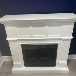 Electric Fireplace With Heater 