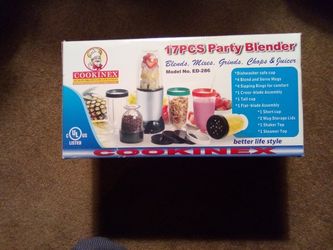 Party Blender, 17 Pieces
