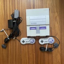 Super Nintendo System Tested And Working Oem Video Games 