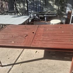 Patio.outdoor Table 4 Chairs