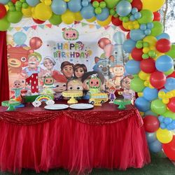 Cocomelon Party Decorations