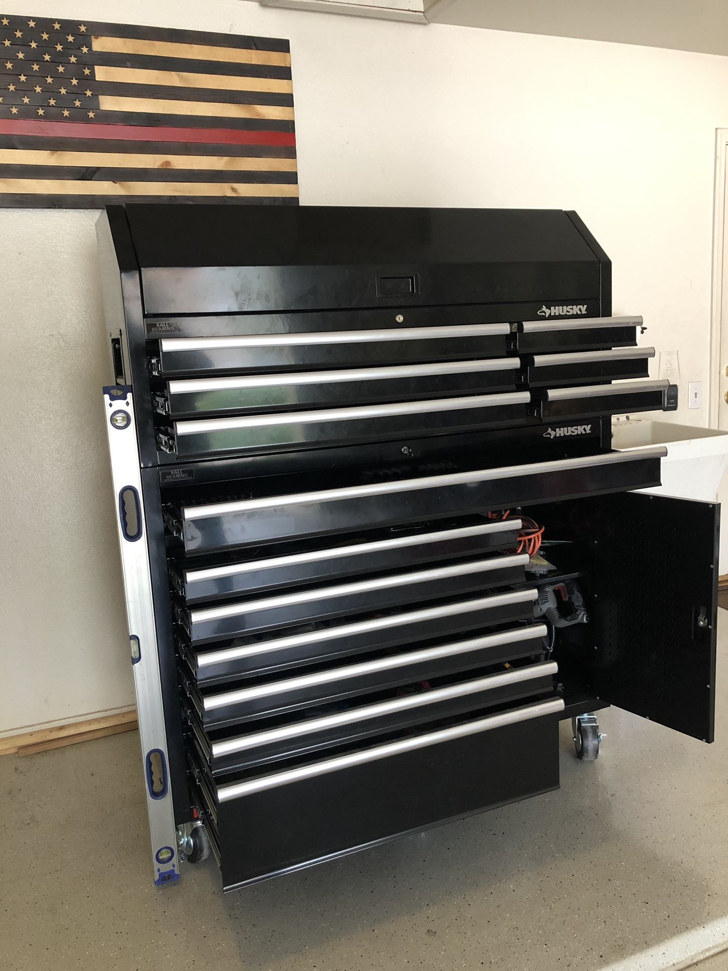 HUSKY 52inch 13Drawer Tool Chest and Combo in Black for Sale