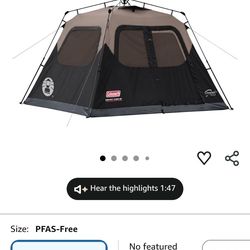 Coleman 6-Person Instant cabin tent