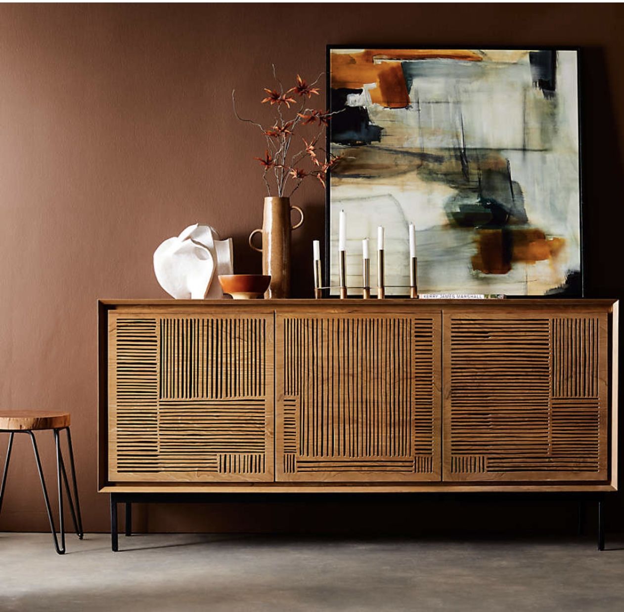 Crate And Barrel Keenan Large Sideboard