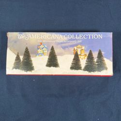 The Americana Collection Six Miniature Trees Accessory Set