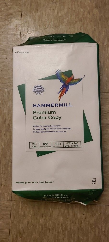 Hammermill Premium Color Copy Paper 8.5in X 14in