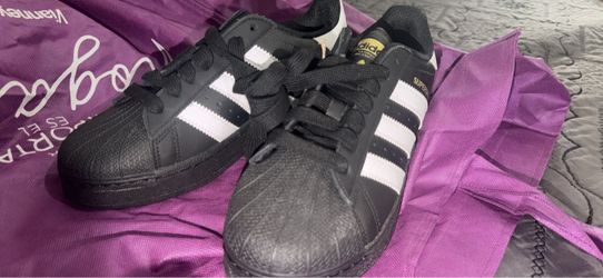 Adidas Superstar Black Low-Top Sneakers
