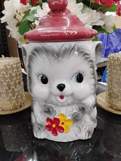 Mid-century Kitty Cat Cookie Jar