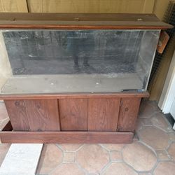 50Gal Fish Tank. All Equip, Decoration Inc. Used OBO