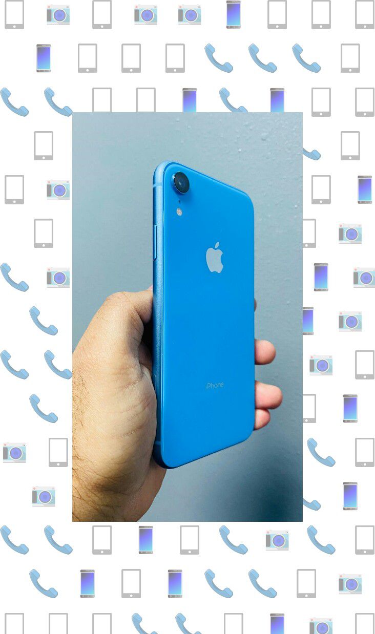 iPhone XR Blue 64gb Tmobile and Metro (finance for $40 down, no credit needed) $375