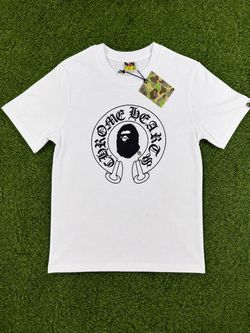 Bape Shirt Chrome Hearts x Bape size L