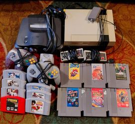 Retro game console bundle