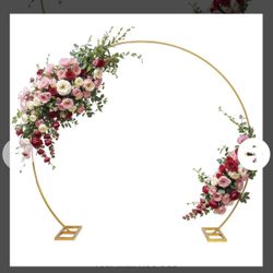 Wedding Arch 7*8FT Round Backdrop