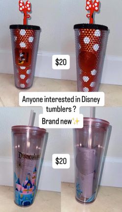 Disney Starbucks Tumblers