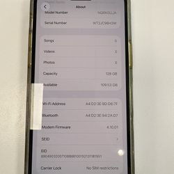 Unlocked 14 Pro Max 128gb