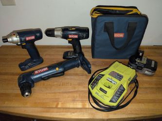Ryobi Drill Set