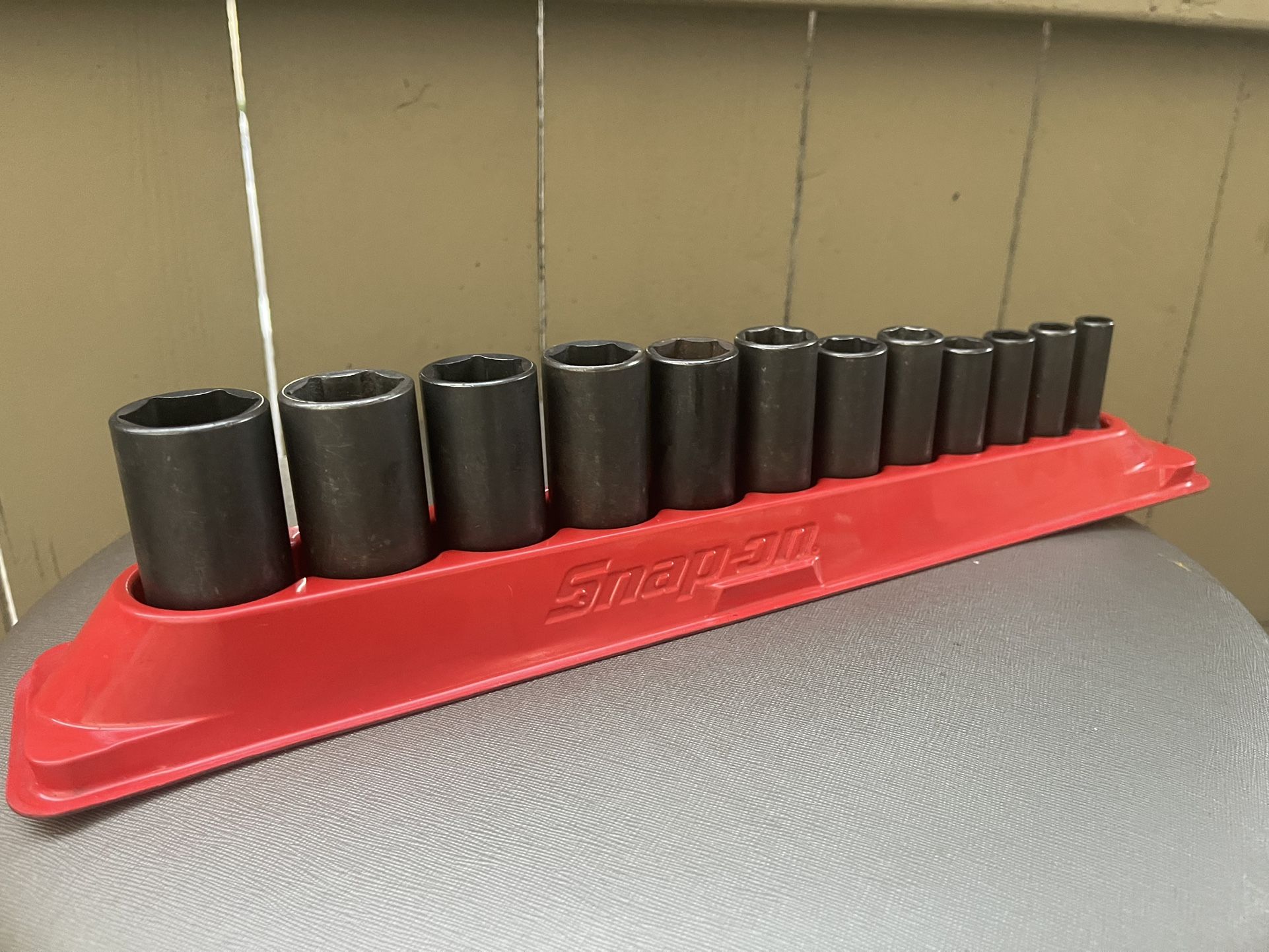 Snap On 3/8 Sea 12 Pcs  5/16 To 1" 