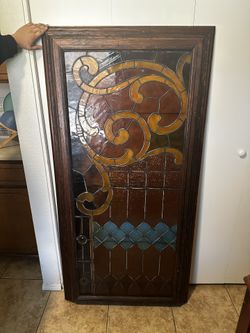 Large STAINGLASS MUST SELL