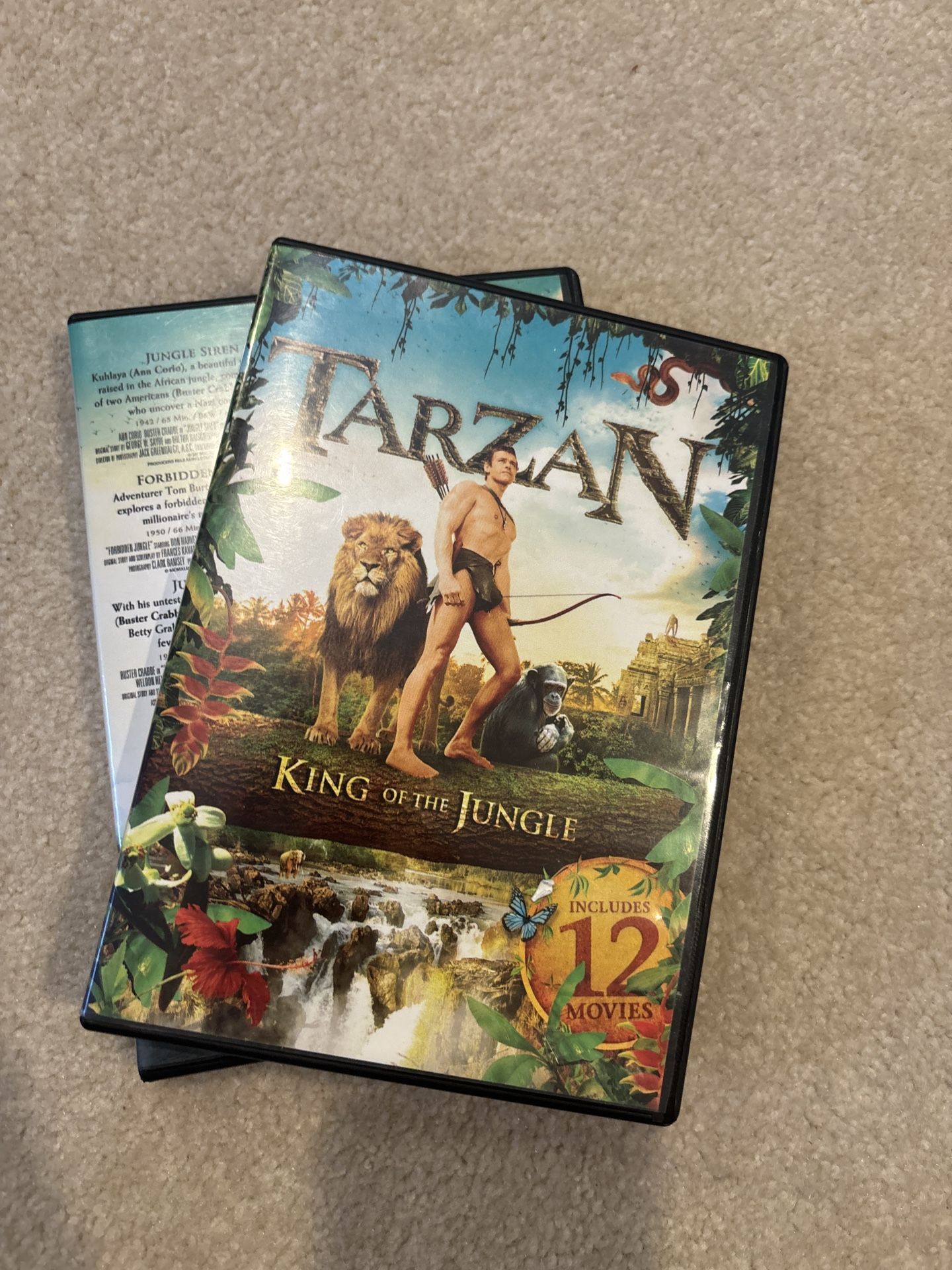 Tarzan King Of The Jungle DVD