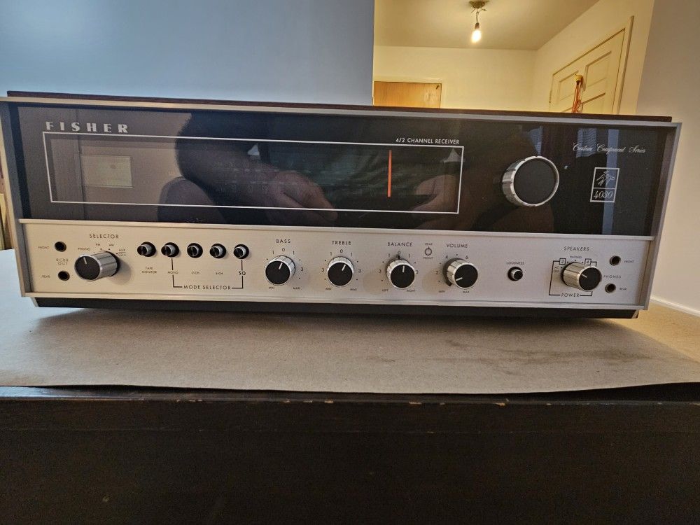 Vintsge Fisher 4030 4/2 Channel Stereo Reciever