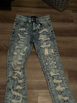 Stacked jeans