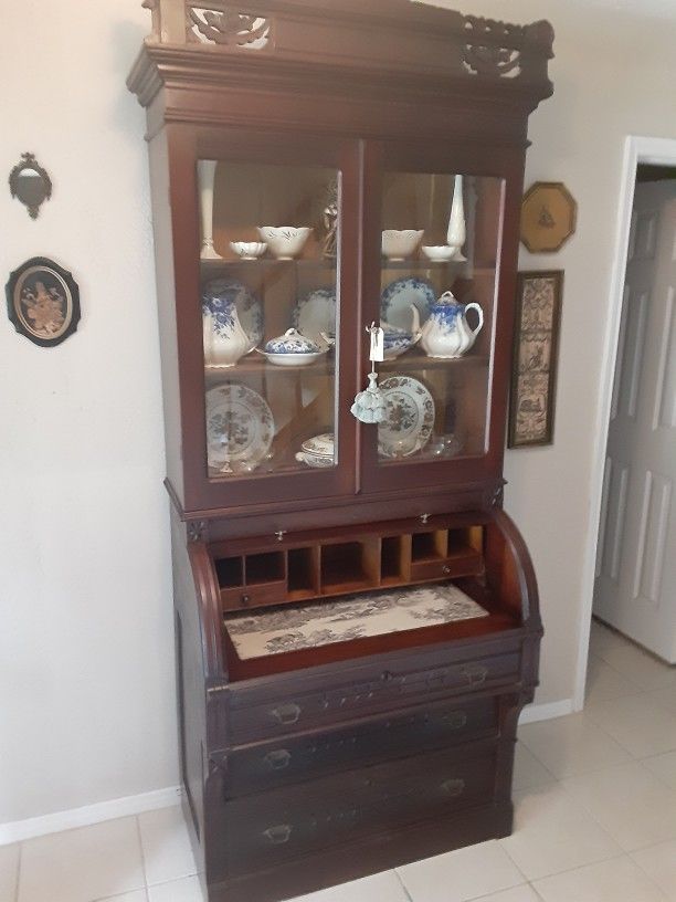 Antique Eastlake Secretary Desk