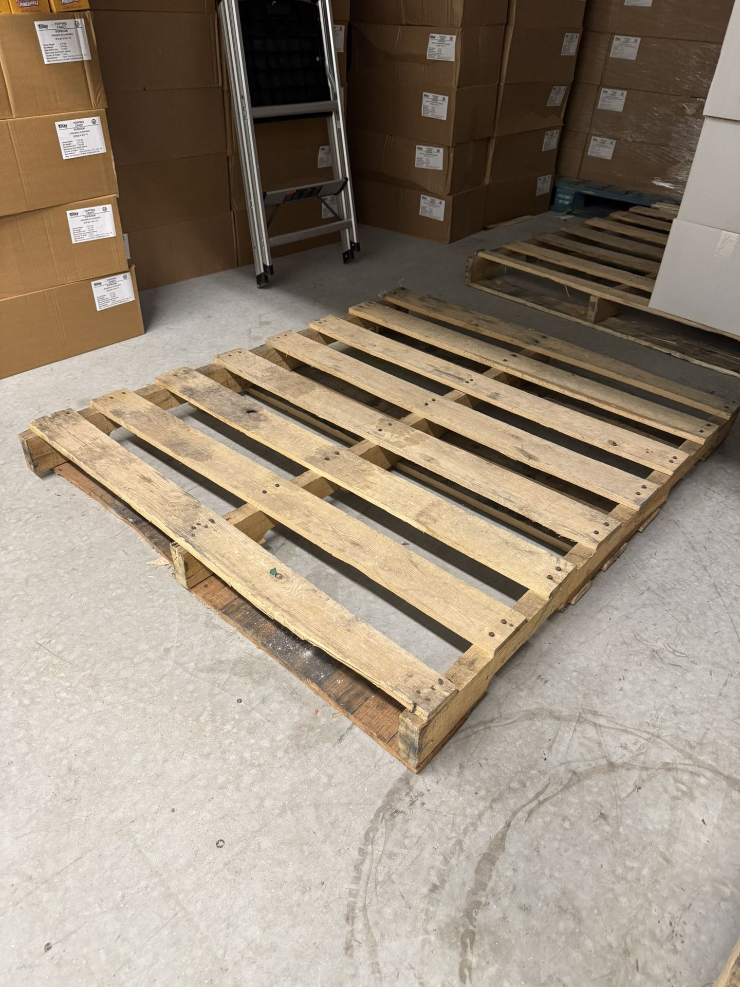 Free 8 Wooden Pallets