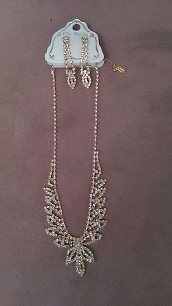 Wedding Necklace & Earrings Set