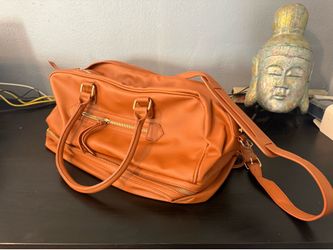 Overnight Bag - Just Fab - Camel