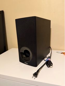 Denon Powered Subwoofer with Power Cable – Great Bass for TV & Movies