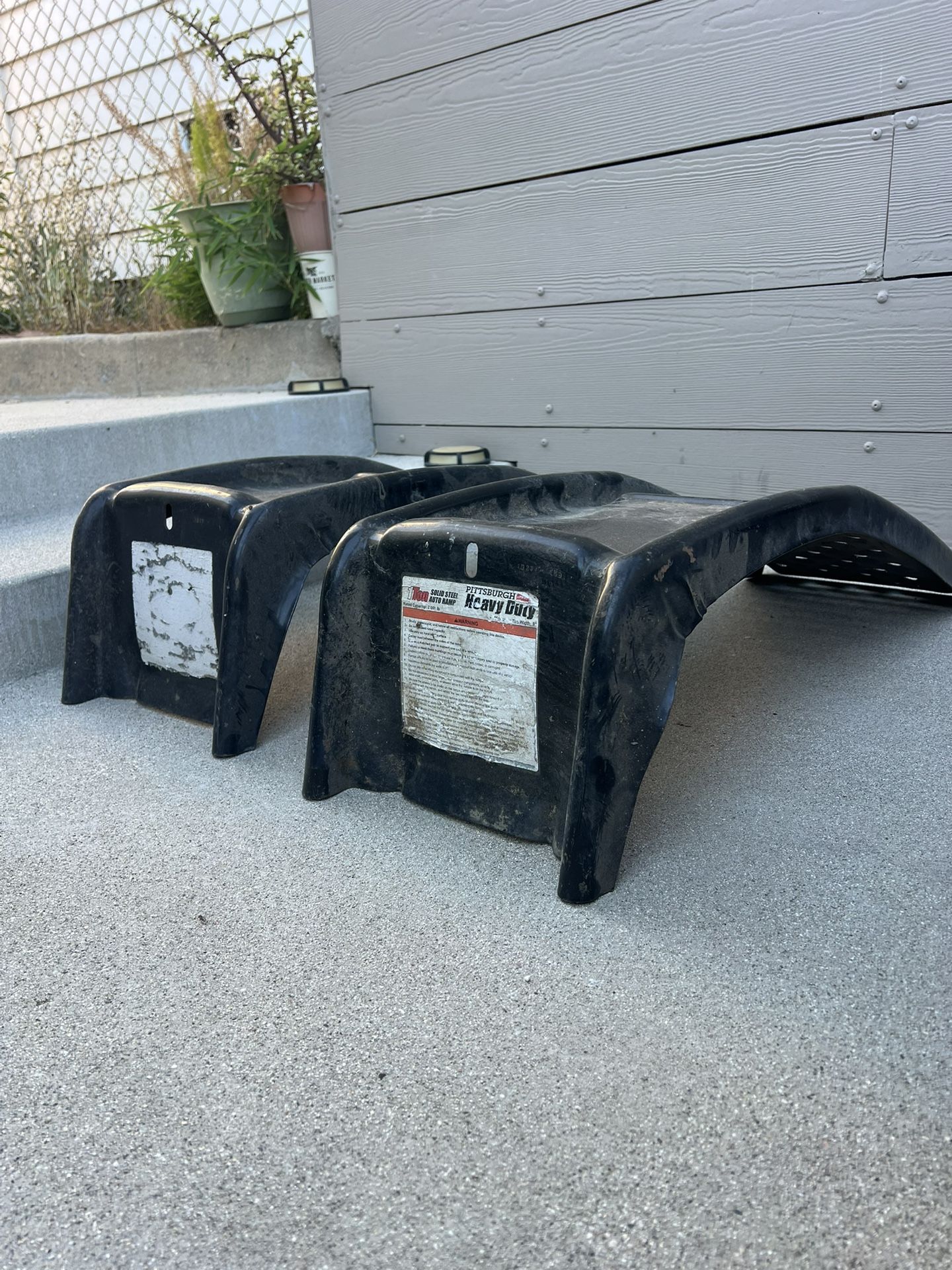 Pittsburgh Car Truck 1 Ton Steel Ramps