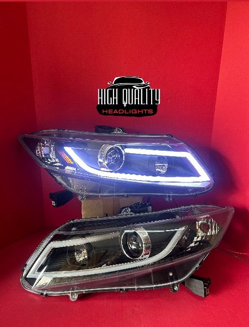 Honda Civic 2012. 2015 headlights.