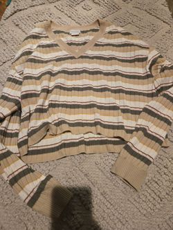 Brixton long sleeve top Large