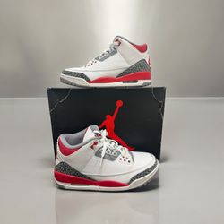 Jordan 3 Fire red