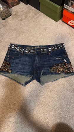 Express Denim Shorts