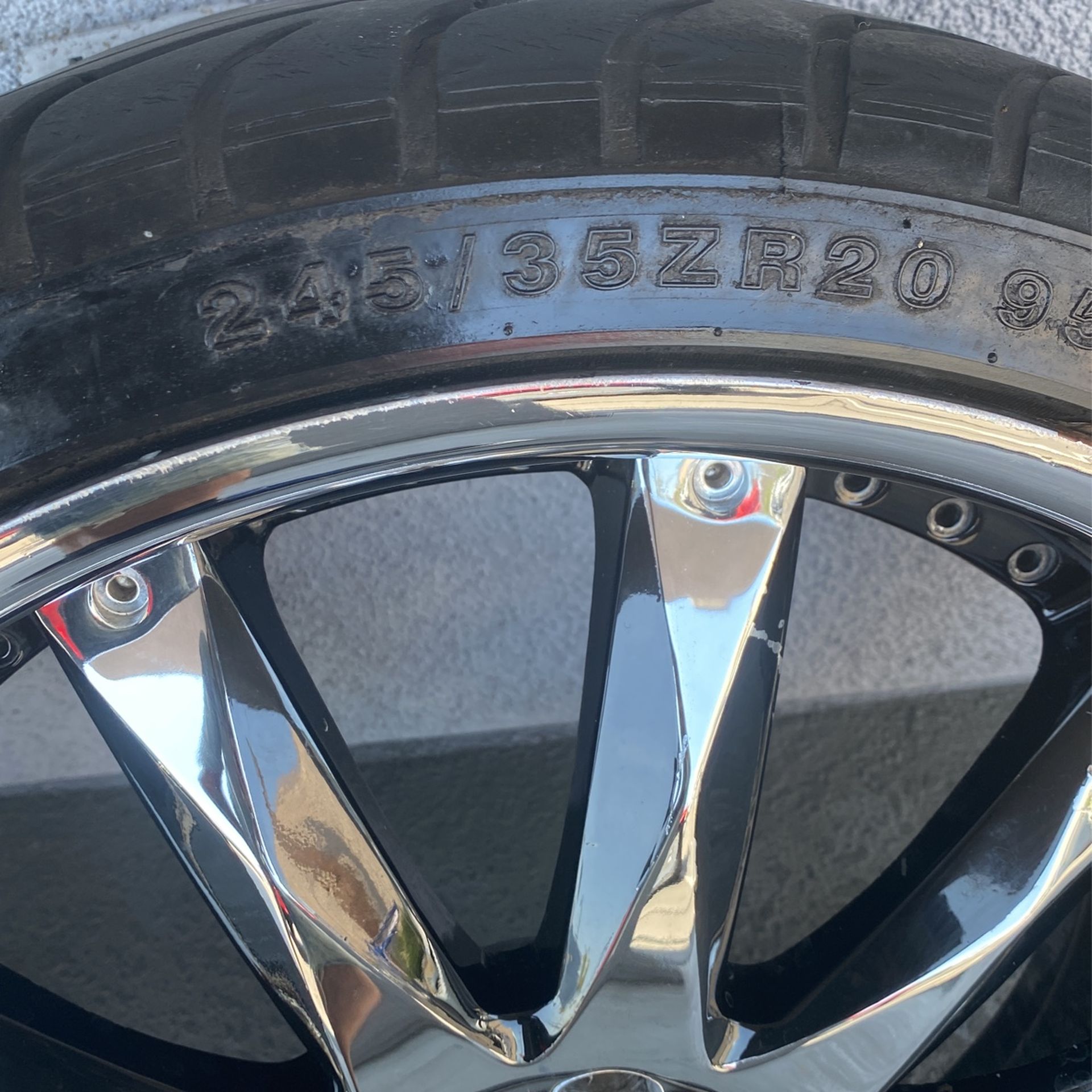 20 Inch 5x114 Merceli Wheels Good Tires for Sale in Fullerton, CA OfferUp
