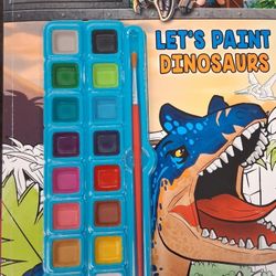 New Lego Jurassic World Paint Book