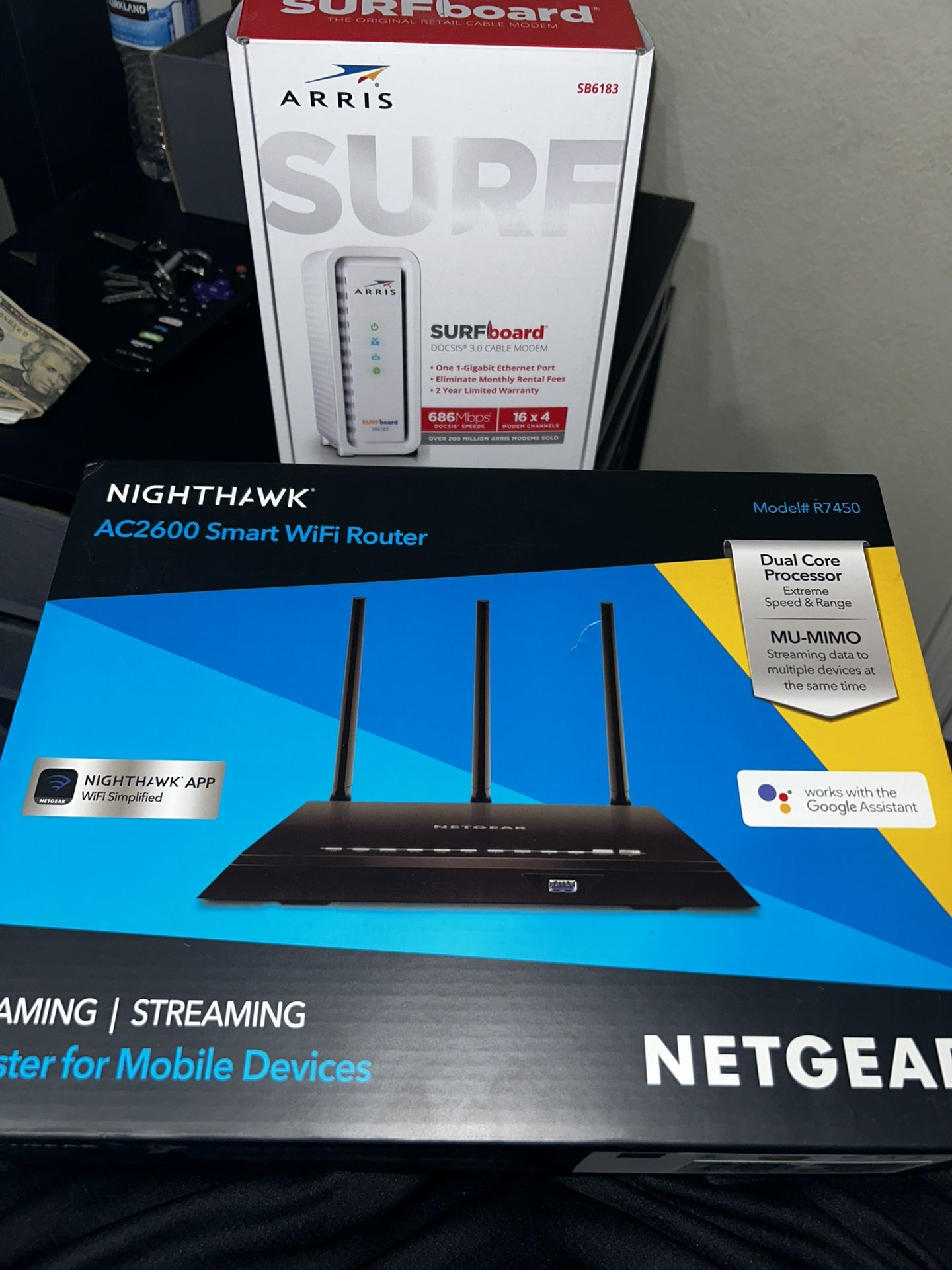 Internet Modem And Router Combo