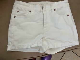 AE white shorts