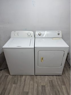 Admiral washer and dryer