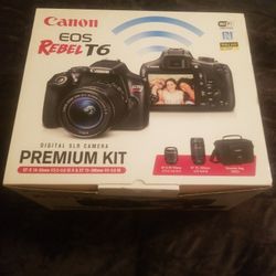Canon  Rebel T6 Camera 