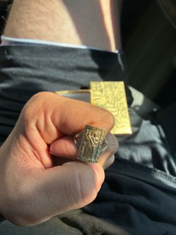 Saint Jude ring 10k real gold