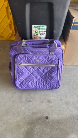 Purple travel bag