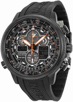 CITIZEN Promaster Navihawk A-T Eco Drive Black Dial Men's Watch