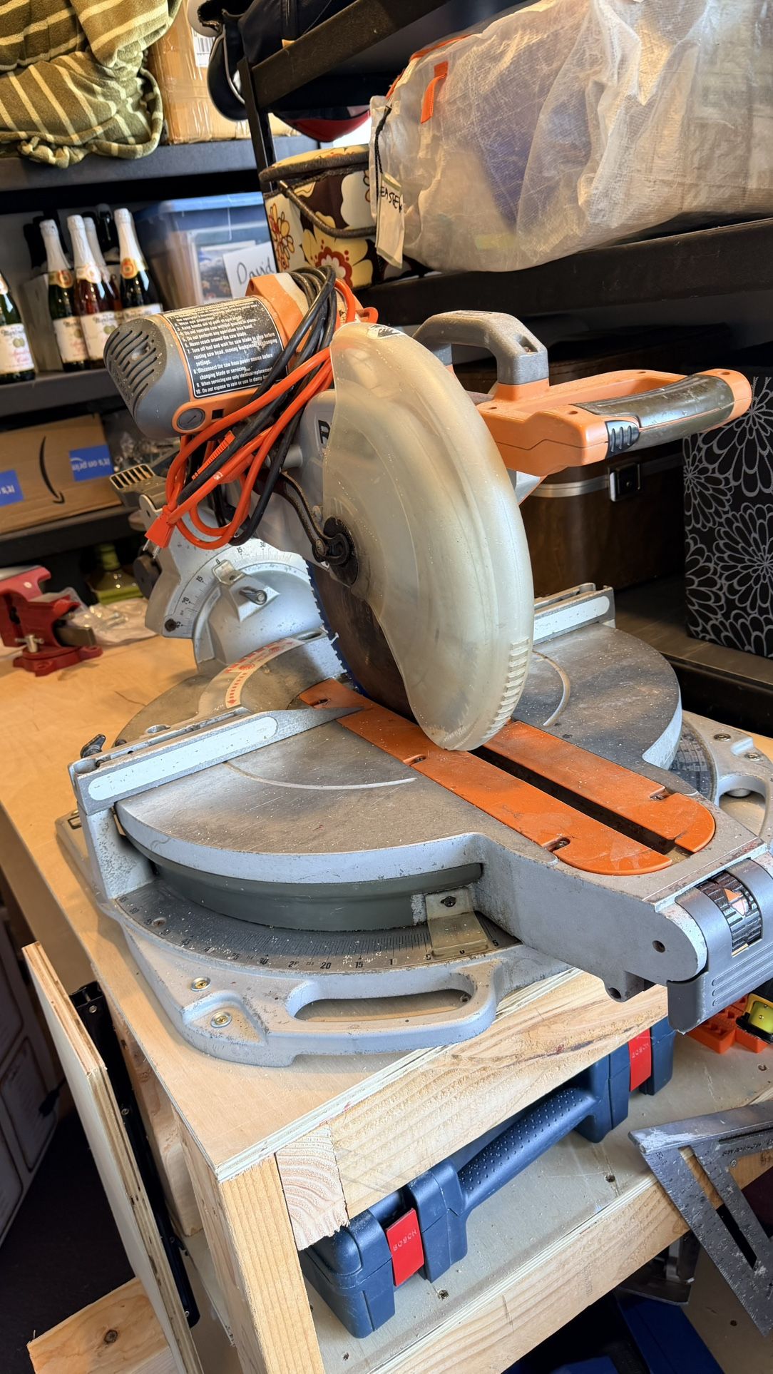Ridgid Sliding Compound Miter Saw 