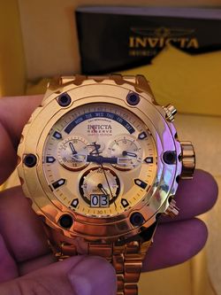 INVICTA SUBAQUA SWIISS MOVEMENT GOLD LABEL