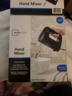 Hand mixer