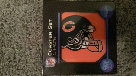 Chicago Bears coaster set