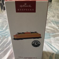 Hallmark Lionel Train, Great Northern EP-5 Christmas Ornament - 2022, NEW In Box